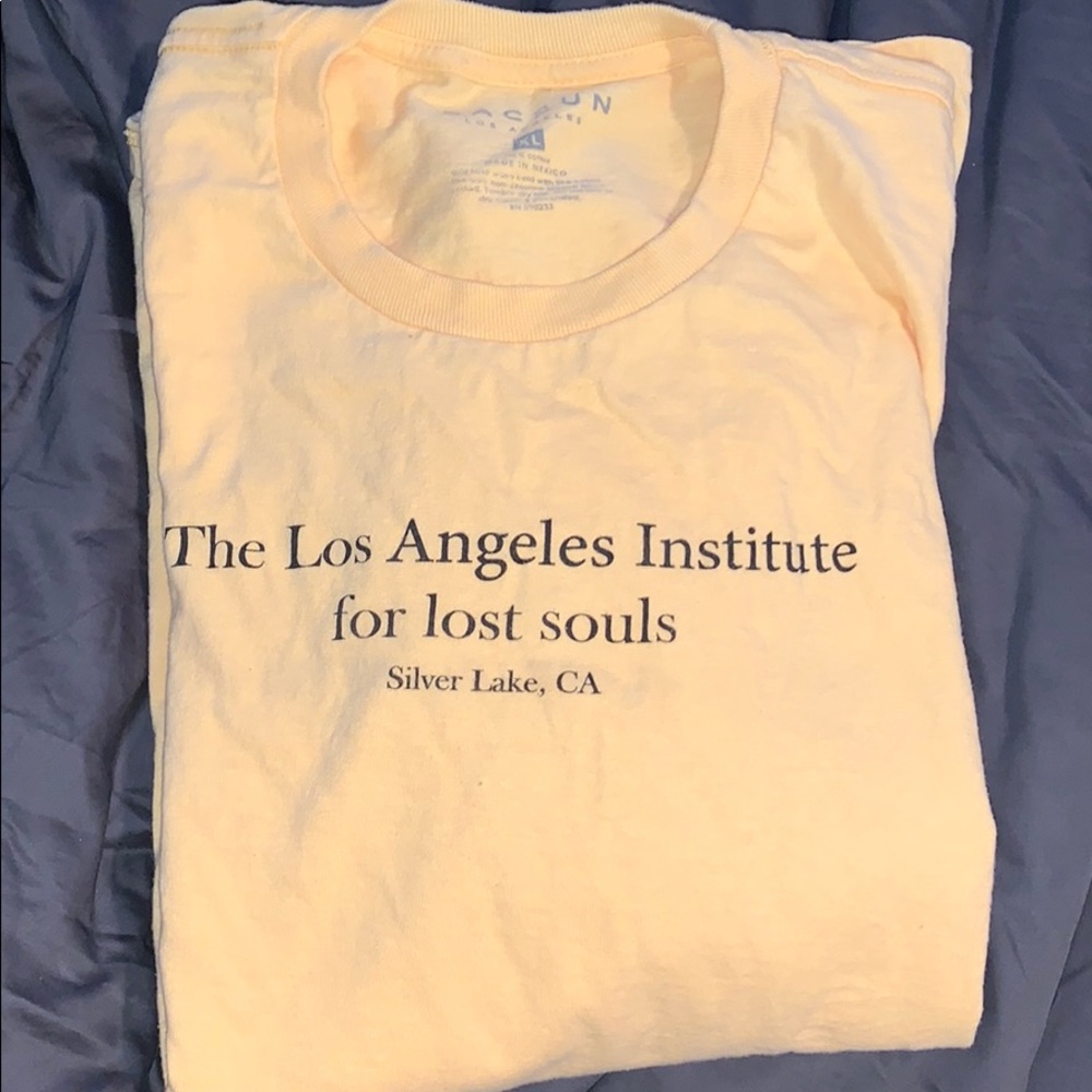 yellow pacsun tshirt